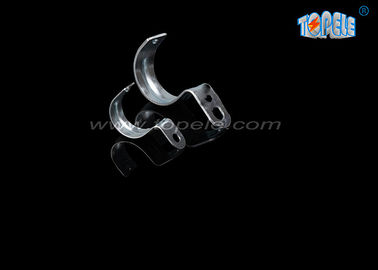 জিংকযুক্ত ইস্পাত আইএমসি পাইপ ফিটিং পাইপ ক্ল্যাম্প ওয়ান হোল স্ট্র্যাপ