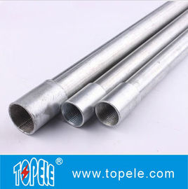 20mm, 25mm গ্যালভানাইজড BS4568 পাইপ, ইস্পাত ইলেকট্রিকাল পাইপ GI টিউব