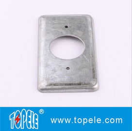 TOPELE 20C3 রাইটগুলার ইলেকট্রিক স্টীল কভার 4 "* 2", 1/2 "নকআউট সঙ্গে
