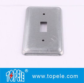 TOPELE 20C5 Galvanized Steel Rectangular Flat Blank Device Switch Covers for Toggle Switch (টগল সুইচগুলির জন্য টপলে 20 সি 5 গ্যালভানাইজড স্টিলের আয়তক্ষেত্রাকার ফ্ল্যাট ফাঁকা ডিভাইস সুইচ কভার)