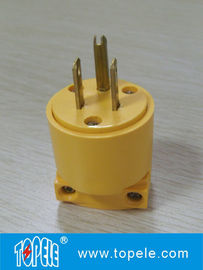 3 পিন 125V WS U44A দক্ষিণ আমেরিকান প্লাগ এবং সকেট জিএফসিআই রিসেপ্টরগুলি ওএম / ওডিএম সহ