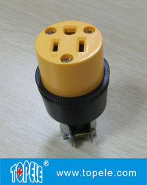 3 পিন 125V WS U44A দক্ষিণ আমেরিকান প্লাগ এবং সকেট জিএফসিআই রিসেপ্টরগুলি ওএম / ওডিএম সহ
