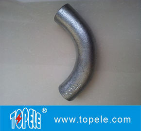BS4568 পাইপ ফিটিং 20mm, 25mm নমনীয় লোহা সলিড কনুই, 90 ডিগ্রী