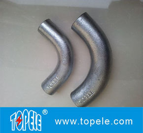 BS4568 পাইপ ফিটিং 20mm, 25mm নমনীয় লোহা সলিড কনুই, 90 ডিগ্রী