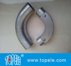 BS4568 পাইপ ফিটিং 20mm/25mm BS4568 নমনীয় লোহা পরিদর্শন কনুই, ব্রিটিশ স্ট্যান্ডার্ড বাঁক