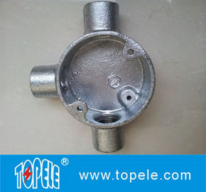 বৈদ্যুতিক পাইপ BS4568 আয়রন সার্কুলার জংশন বক্স