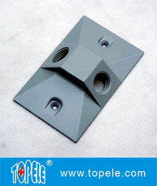 OEM উল্লম্ব অ্যালুমিনিয়াম আয়তক্ষেত্রাকার আবহাওয়া প্রতিরোধী বৈদ্যুতিক বাক্স কভার