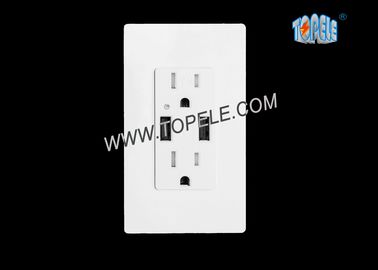 স্মার্ট হাই স্পিড ইউএসবি চার্জার 15A টেম্পার - প্রতিরোধী আউটলেট শুধুমাত্র অভ্যন্তরীণ ব্যবহারের জন্য