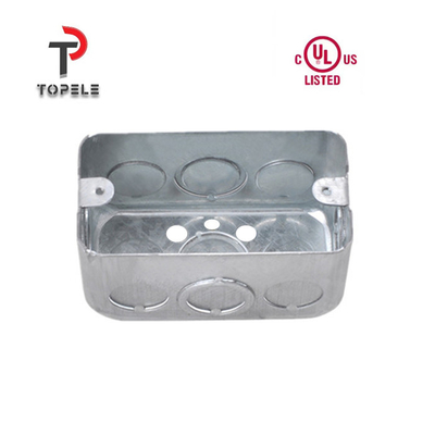 Galvanized Handy Junction Box UL Listed 2X4 ইঞ্চি ইস্পাত