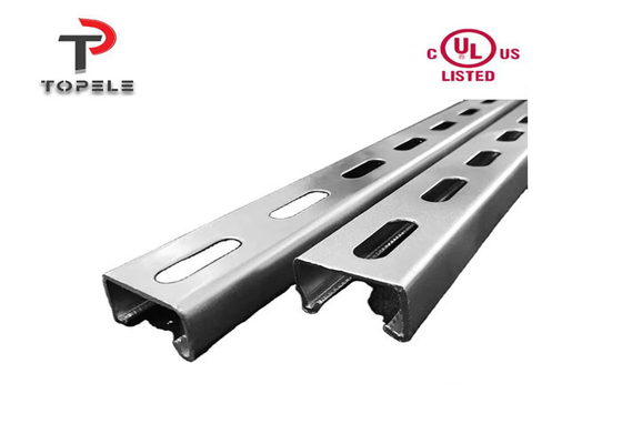 41x41 ইস্পাত স্ট্রট স্লট চ্যানেল দাঁত সঙ্গে 3.0mm বেধ