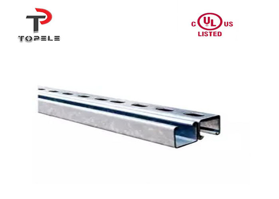 41x41 ইস্পাত স্ট্রট স্লট চ্যানেল দাঁত সঙ্গে 3.0mm বেধ