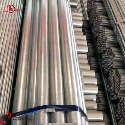 UL797 Gi EMT বৈদ্যুতিক নমনীয় কন্ডাক্ট পাইপ টিউব