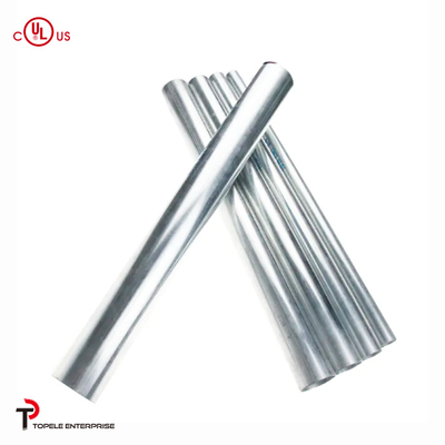 20mm, 25mm গ্যালভানাইজড BS4568 পাইপ, ইস্পাত ইলেকট্রিকাল পাইপ GI টিউব
