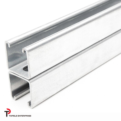 41x21mm 41x41mm / হালকা ইস্পাত স্লট স্ট্রট সি চ্যানেল এবং ইউ চ্যানেল /