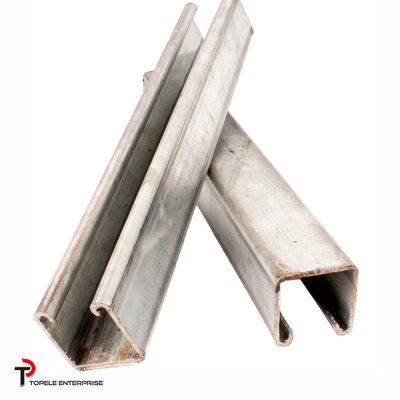41x21mm 41x41mm / হালকা ইস্পাত স্লট স্ট্রট সি চ্যানেল এবং ইউ চ্যানেল /