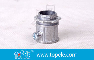 উল তালিকাভুক্ত 1/2 &quot;-4&quot; অ্যালুমিনিয়াম ঢালাই EMT সেট স্ক্রু সংযোগকারী স্ক্রু টিউব ডাই-ঢালাই জিংক EMT সংযোগকারী