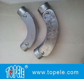 গ্যালভানাইজড নমনীয় লোহা পরিদর্শন কনুই BS4568 কন্ডাক্ট বৈদ্যুতিক কন্ডাক্ট পাইপ ফিটিং