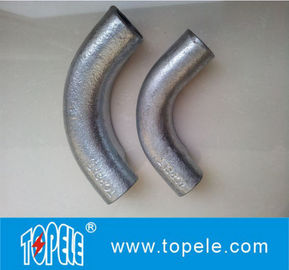 গ্যালভানাইজড নমনীয় লোহা পরিদর্শন কনুই BS4568 কন্ডাক্ট বৈদ্যুতিক কন্ডাক্ট পাইপ ফিটিং
