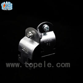 আরসি ক্ল্যাম্প গ্যালভানাইজড জিআই স্টিল কন্ডাক্ট স্ট্রুট ক্ল্যাম্প / কন্ডাক্ট ক্লিপ ফিট 35 মিমি * 19 মিমি ইউনিস্ট্রুট
