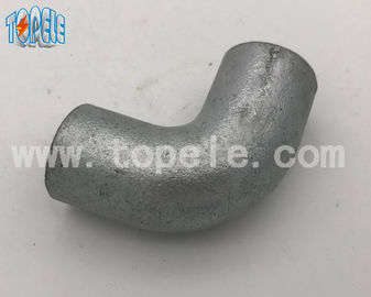 BS4568 20mm/25mm/32mm 90 ডিগ্রি গ্যালভানাইজড মোল্ডেবল কাস্ট আয়রন সলিড এলকো