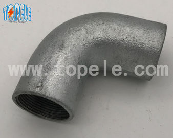 BS4568 20mm/25mm/32mm 90 ডিগ্রি গ্যালভানাইজড মোল্ডেবল কাস্ট আয়রন সলিড এলকো