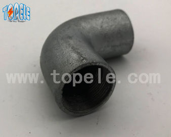 BS4568 20mm/25mm/32mm 90 ডিগ্রি গ্যালভানাইজড মোল্ডেবল কাস্ট আয়রন সলিড এলকো