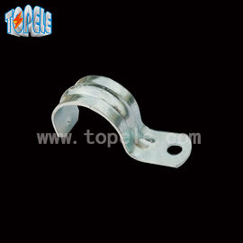 এক গর্ত ক্লিপ / EMT কন্ডাক্ট স্ট্র্যাপস সঙ্গে জিংক Plated ইস্পাত EMT কন্ডাক্ট এবং ফিটিং
