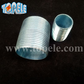 1/2 &quot;থেকে 2&quot; কার্বন স্টীল আরএমসি / স্ট্রং কন্ডাক্ট স্তনবৃন্ত ইলেক্ট্রো গ্যালভানাইজড সমস্ত থ্রেড