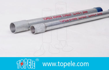 20mm, 25mm গ্যালভানাইজড BS4568 পাইপ, ইস্পাত ইলেকট্রিকাল পাইপ GI টিউব