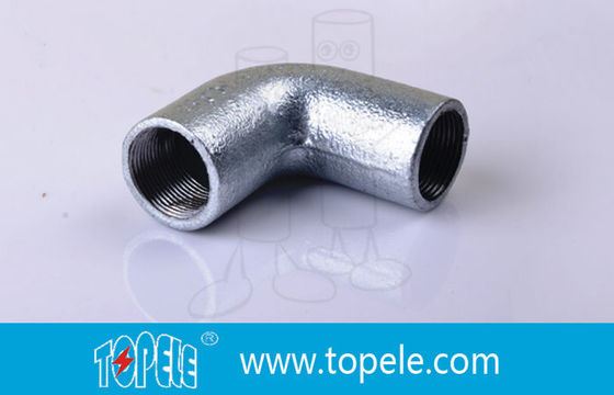 অভ্যন্তরীণ থ্রেড বাঁক ইস্পাত 20mm 25mm 32mm BS4568 কন্ডাক্ট এলকো
