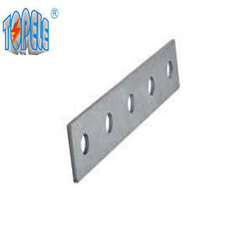 5 গর্ত স্প্লাইস প্লেট কার্বন ইস্পাত Unistrut চ্যানেল C গর্ত সঙ্গে চ্যানেল