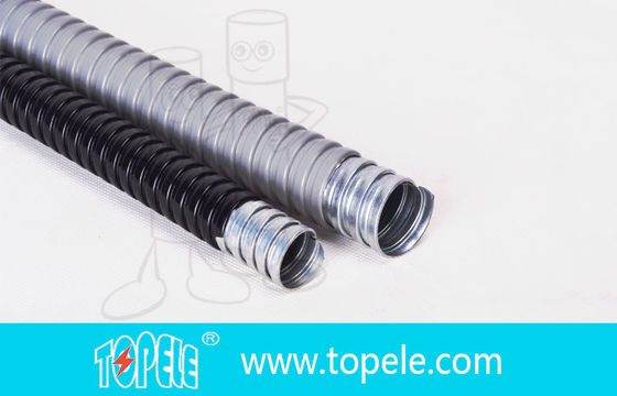 পিভিসি লেপযুক্ত 3/8'-4' 100mm নমনীয় ইস্পাত নালী