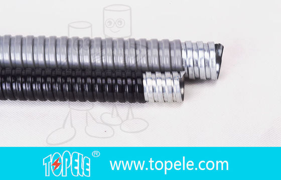 পিভিসি লেপযুক্ত 3/8'-4' 100mm নমনীয় ইস্পাত নালী