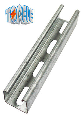 Hdg 41 x 41 মিমি স্লটযুক্ত স্টেইনলেস স্টীল ইউনিস্ট্রুট চ্যানেল