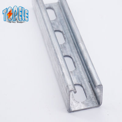 সাধারণ 3 মিটার ইউনিস্ট্রুট চ্যানেল 41 X 41MM 41 X 21MM