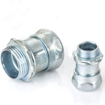 ইস্পাত 1/2'-4' UL কম্প্রেশন EMT সংযোগকারী