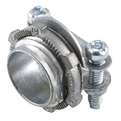 UL স্ট্যান্ডার্ড জিংক 1/2'-2'' Emt Romex সংযোগকারী