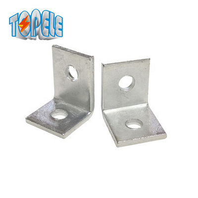 2 গর্ত শেষ কোণ 3mm Unistrut চ্যানেল সংযোগকারী