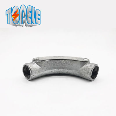 নমনীয় লোহা পরিদর্শন 20mm 90 ডিগ্রী নল বাঁক