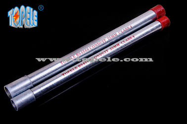 20mm, 25mm গ্যালভানাইজড BS4568 পাইপ, ইস্পাত ইলেকট্রিকাল পাইপ GI টিউব