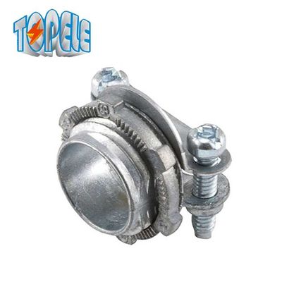 জিংক ডাই কাস্ট OEM 3/4 &quot;ক্ল্যাম্প টাইপ সংযোগকারী রোমেক্স তারের জন্য তারের সংযোগকারী