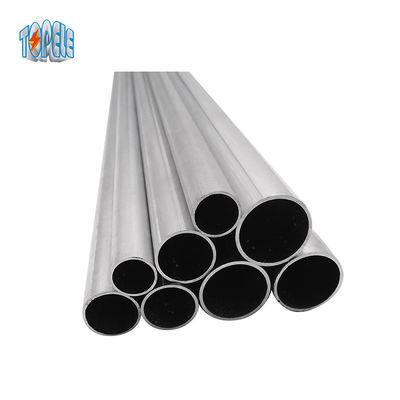 বৈদ্যুতিক EMT কন্ডাক্ট ইস্পাত পাইপ ধাতু গরম ডুব galvanized