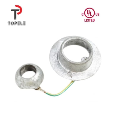 BS4568 সকেট কভার সহ গরম ডুবিয়ে গ্যালভানাইজড মোল্ডিবল বল