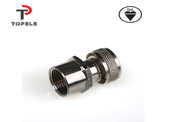নিকেল ব্রাস মহিলা চ্যানেল অ্যাডাপ্টার 20mm 25mm নমনীয়