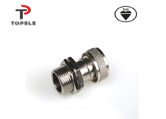 নিকেল ব্রাস মহিলা চ্যানেল অ্যাডাপ্টার 20mm 25mm নমনীয়