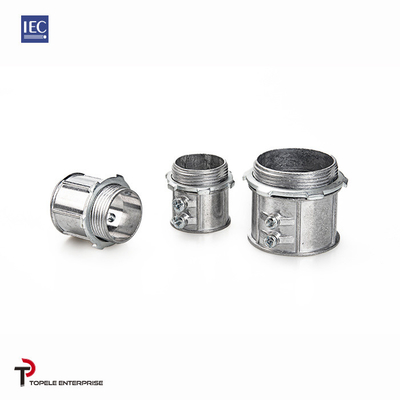 আইইসি 61386 20-25 মিমি সংযোগকারী সেট স্ক্রু টাইপ জিংক ডাই কাস্ট টপেল